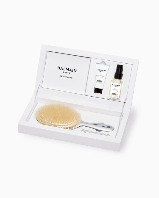 Balmain Hair Couture Silver Spa Brush Set