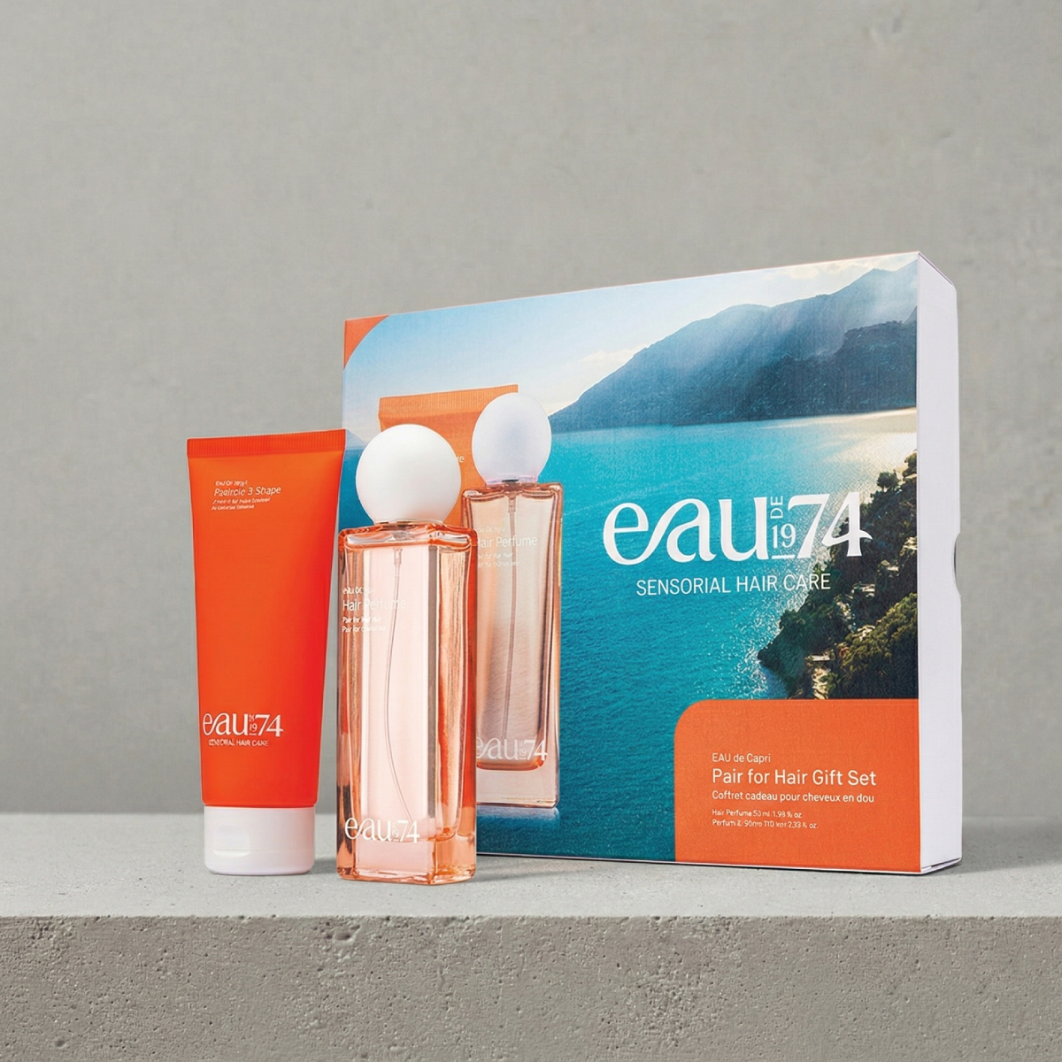 EAU de Capri Pair of Hair Giftset – Styling Cream 100ml + Hair Perfume