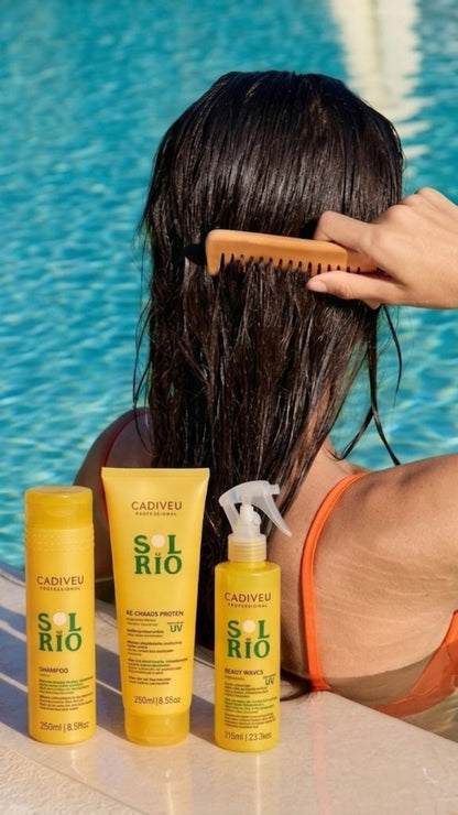 Sol do Rio Beach Waves Cadiveu Professional 175 ml | Spray Effetto Onde con Protezione UV